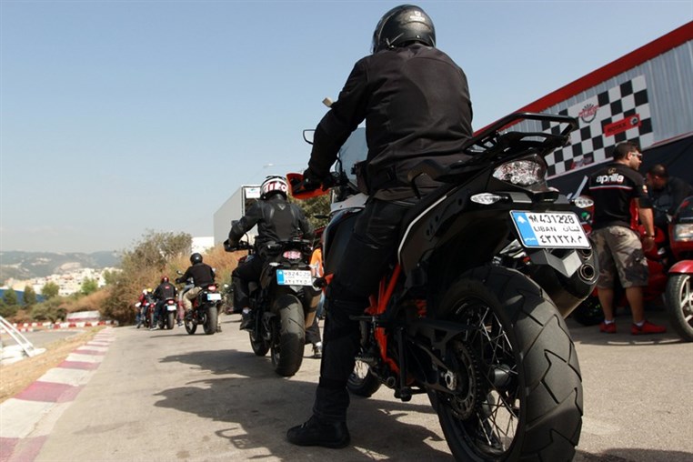 Lebanese motorcycles riders skill and awareness is improving!